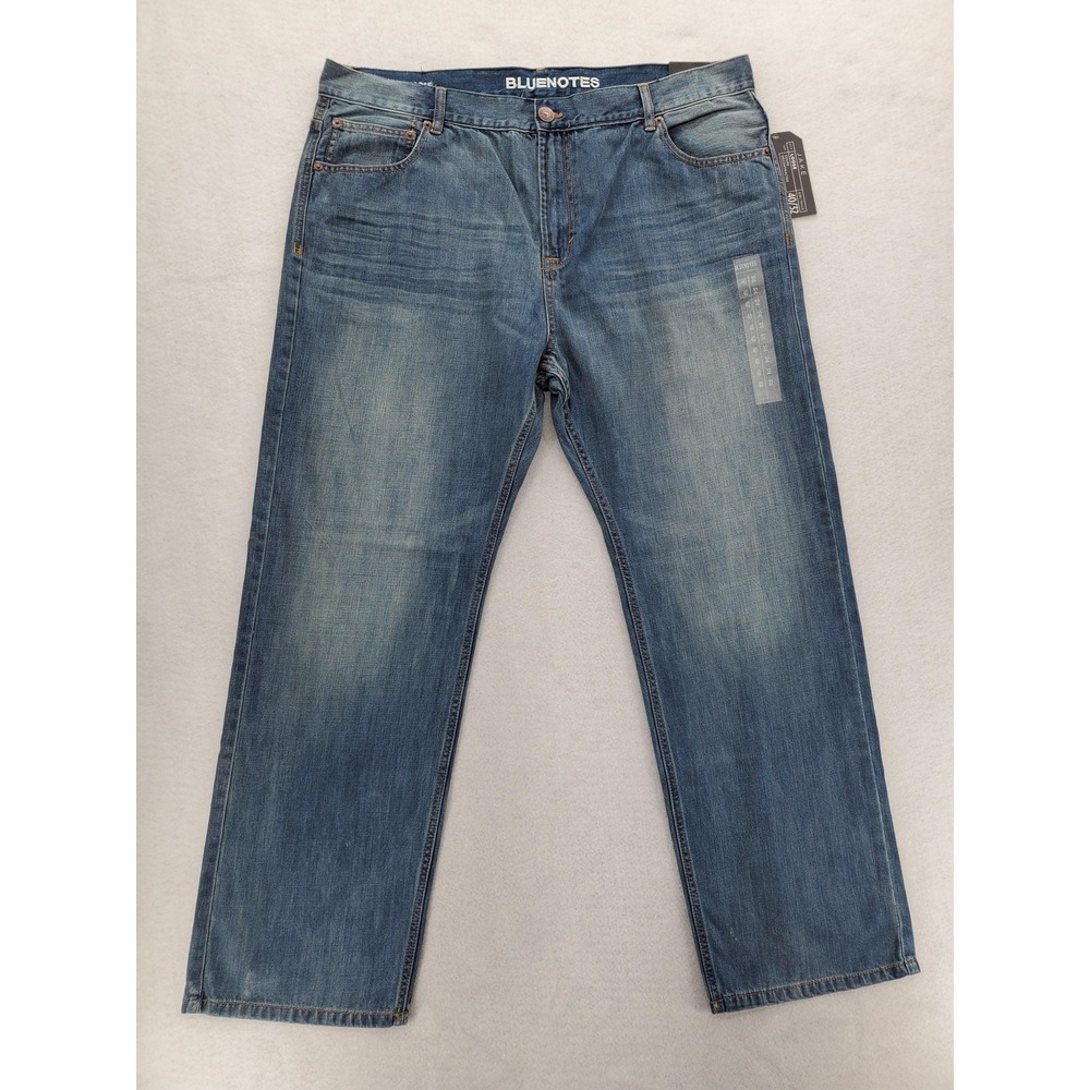 Bluenotes Jeans Mens 40x32 Blue Jake Loose Fit Denim Five Pocket Medium Wash